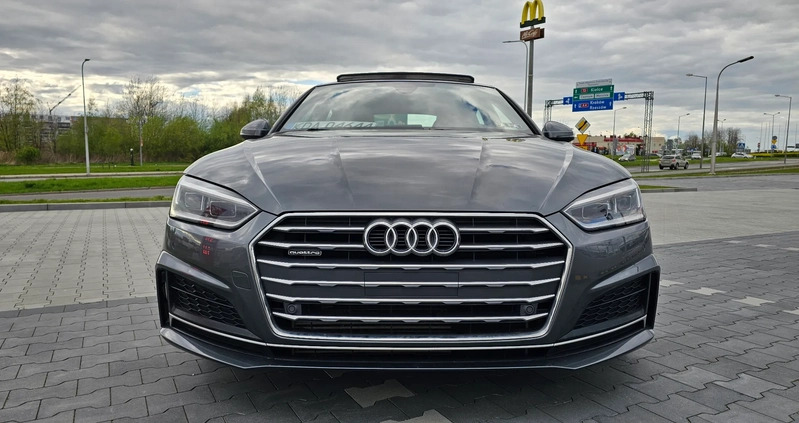 Audi A5 cena 123500 przebieg: 95400, rok produkcji 2017 z Tarnów małe 46